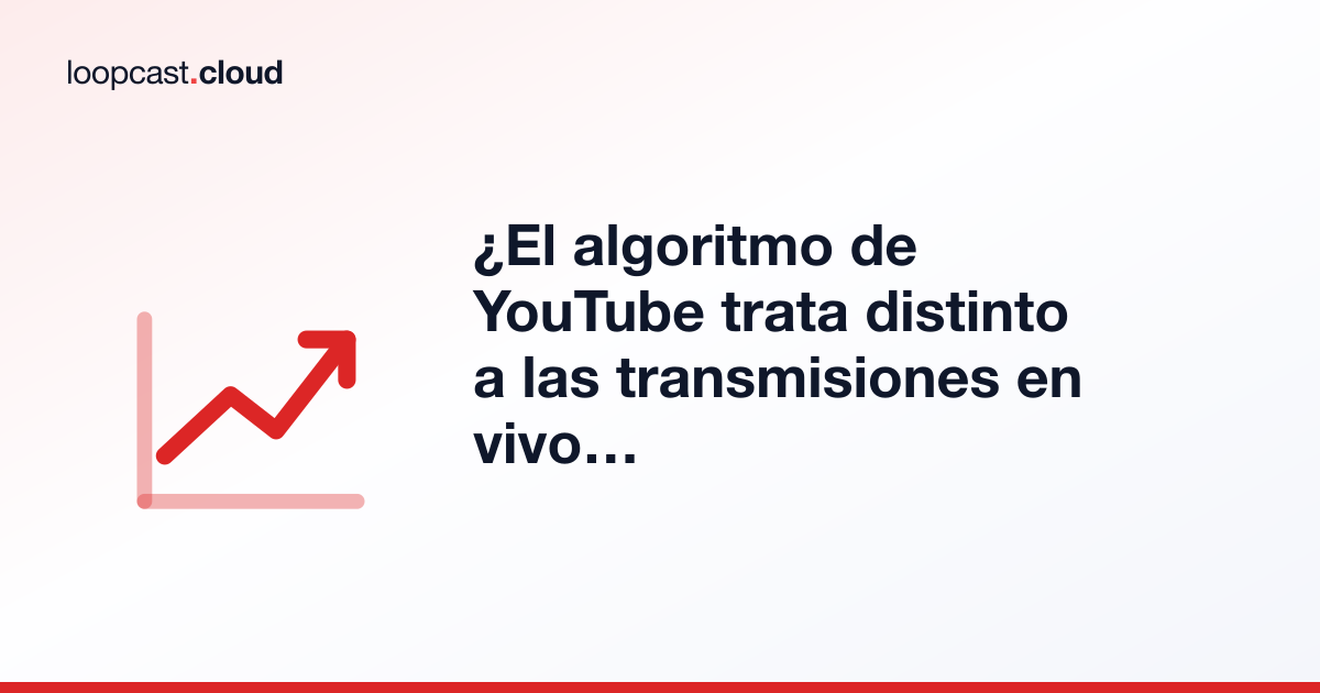 ¿El algoritmo de YouTube trata distinto a las transmisiones en vivo 24/7?