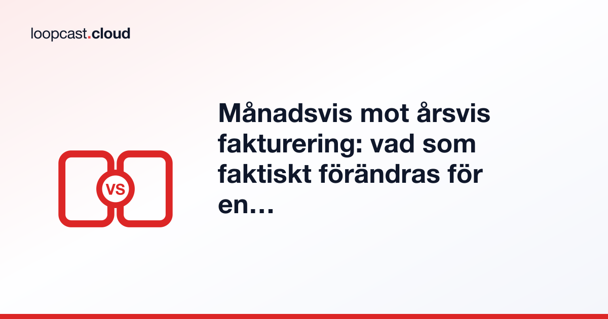 Månadsvis mot årsvis fakturering: vad som faktiskt förändras för en 24/7 YouTube-ström