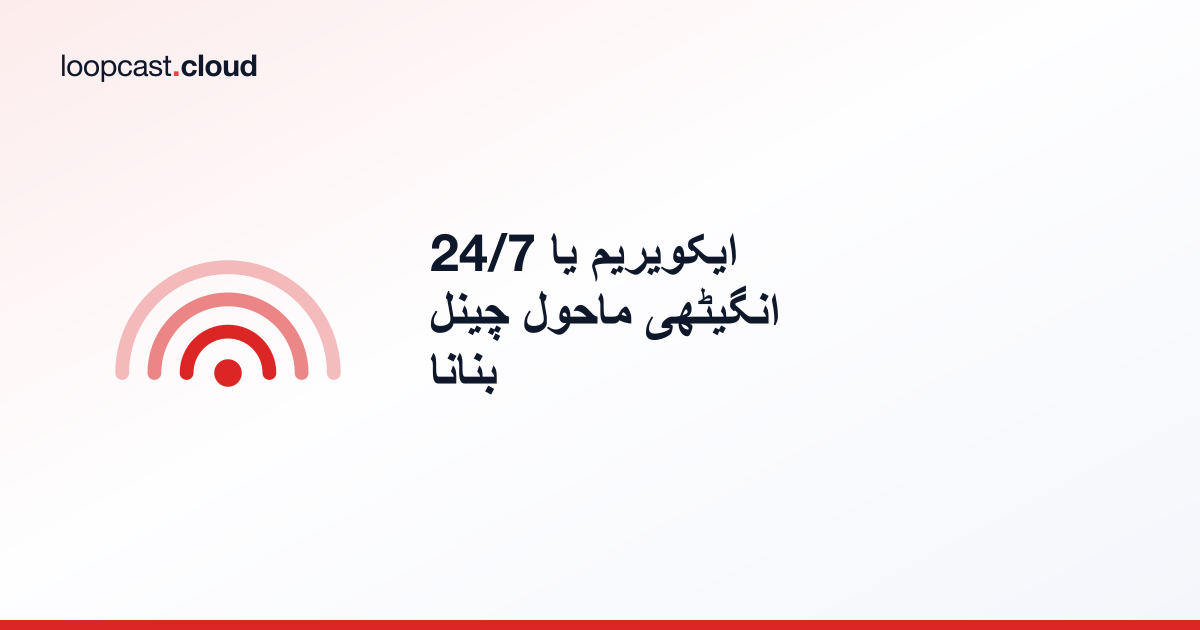 24/7 ایکویریم یا انگیٹھی ماحول چینل بنانا